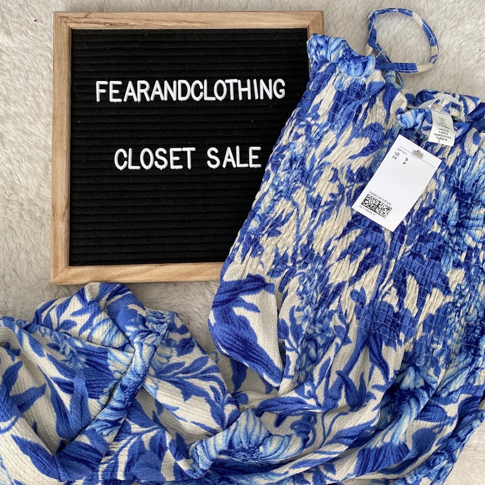 NWT Floral Maxi Dress